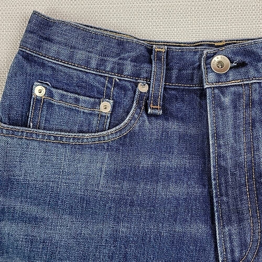 Rag‎ and Bone Denim Justine High Waist Cut Off Shorts Raw Hem 27 - Picture 3 of 15
